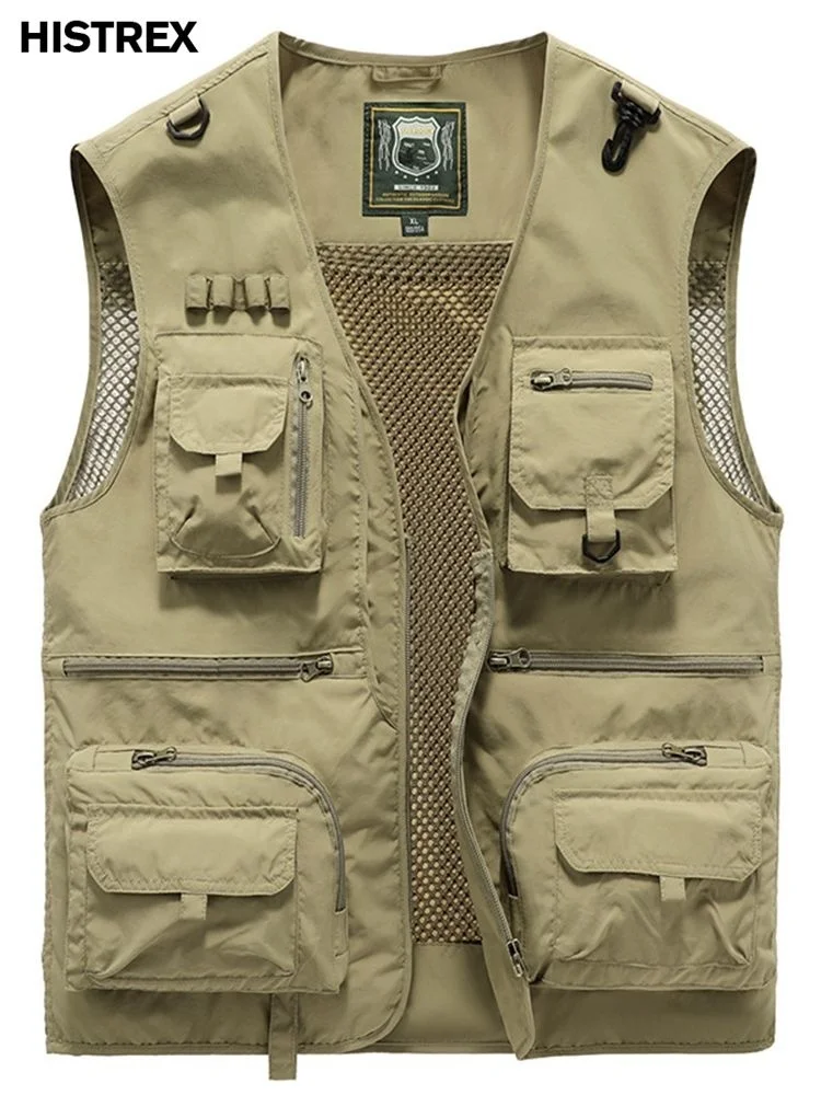 14 Pockets Men Tactical Hiking Fishing Vest,US Photographer Waistcoat Mesh Cargo Coat,Sleeveless Army Jacket Tool Nylon Vest 5XL
14 Pockets Men Tactical Hiking Fishing Vest,US Photographer Waistcoat Mesh Cargo Coat,Sleeveless Army Jacket Tool Nylon Vest 5XL