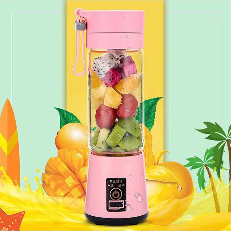 

Portable Blender USB Mixer Electric Juicer Machine Smoothie Blender Multifunction Food Processor Juice Blenders Kitchen Gadgets