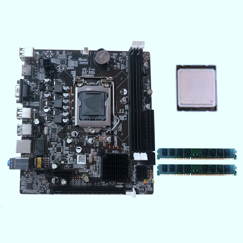 Комплект материнской платы B75 с процессором I3 2100 + 2x4G DDR3 ПАМЯТЬ LGA1155 2x DDR3 1066/1333/1600 МГц ОЗУ USB3.0 SATA3 для процессора I3 I5 I7
Комплект материнской платы B75 с процессором I3 2100 + 2x4G DDR3 ПАМЯТЬ LGA1155 2x DDR3 1066/1333/1600 МГц ОЗУ USB3.0 SATA3 для процессора I3 I5 I7