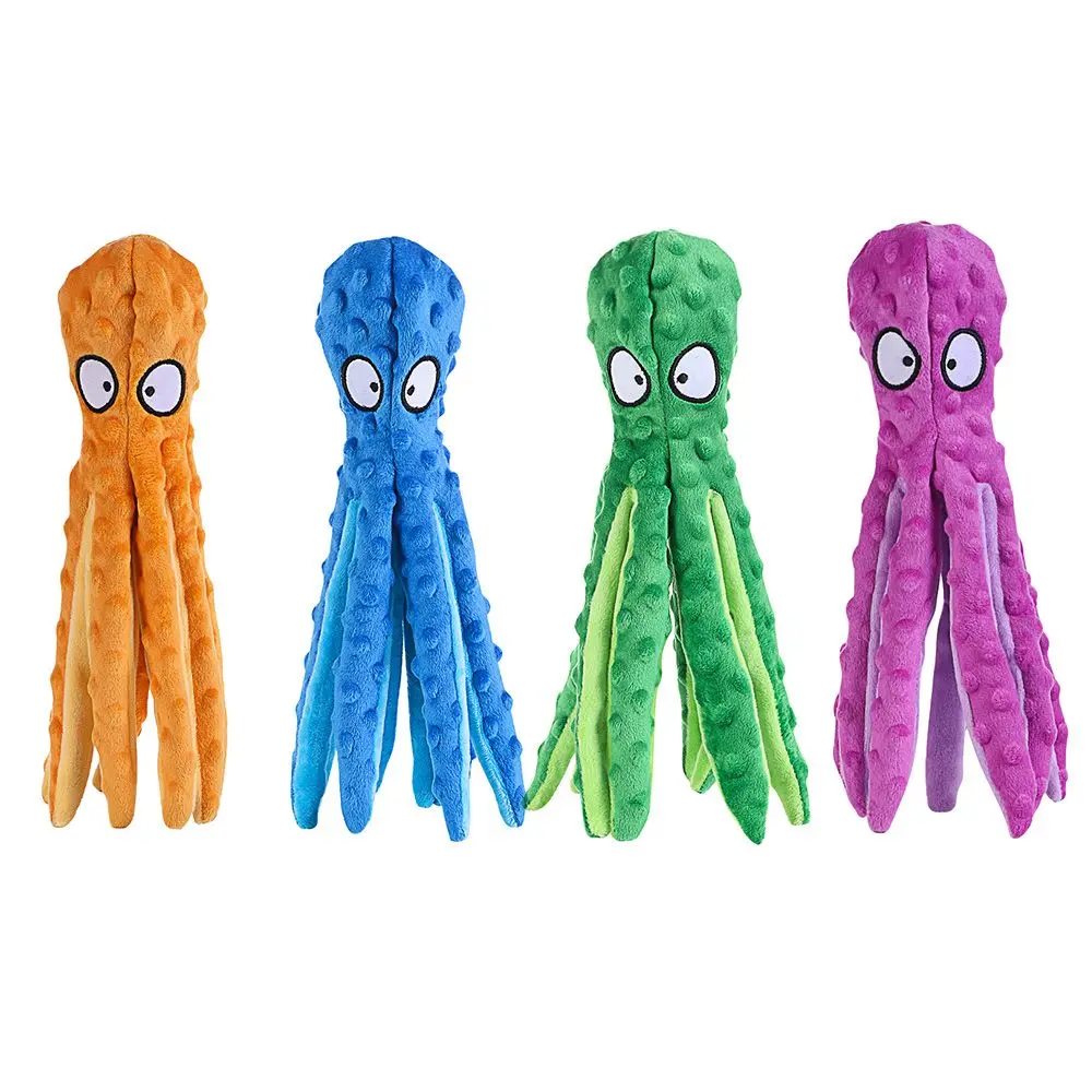 New 8 Legs Octopus Soft Stuffed Plush Dog Toys Outdoor Play Interactive Squeaky Dogs Toy Sounder Sounding Paper Chew Tooth Toys
New 8 Legs Octopus Soft Stuffed Plush Dog Toys Outdoor Play Interactive Squeaky Dogs Toy Sounder Sounding Paper Chew Tooth Toys