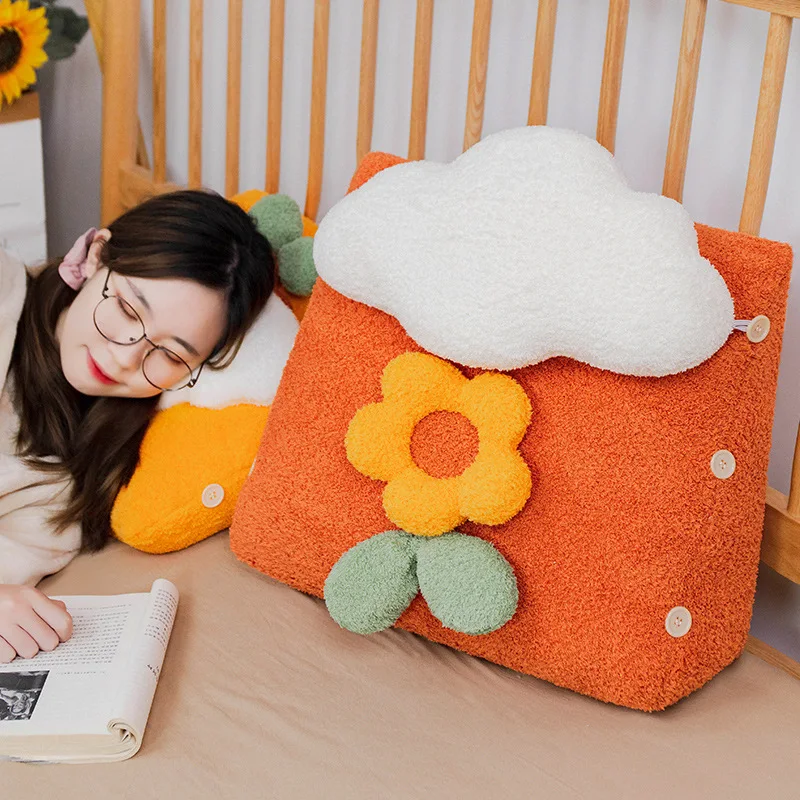 Zqswkl 50cm ins flower bed headrest cushion bed pillow girl sleeping toys student dormitory bed soft triangle backrest cushions
Zqswkl 50cm ins flower bed headrest cushion bed pillow girl sleeping toys student dormitory bed soft triangle backrest cushions