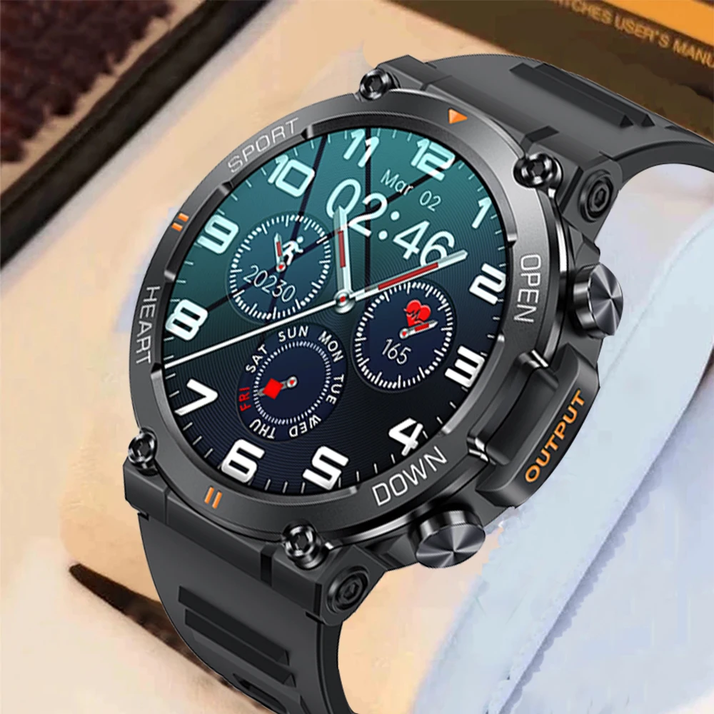 SENBONO 2023 New Men's Smart Watch Round 1.39inch Big Screen Custom Dial Answer Call 400mAh Outdoor Sports Smartwatch Men Women
SENBONO 2023 New Men's Smart Watch Round 1.39inch Big Screen Custom Dial Answer Call 400mAh Outdoor Sports Smartwatch Men Women