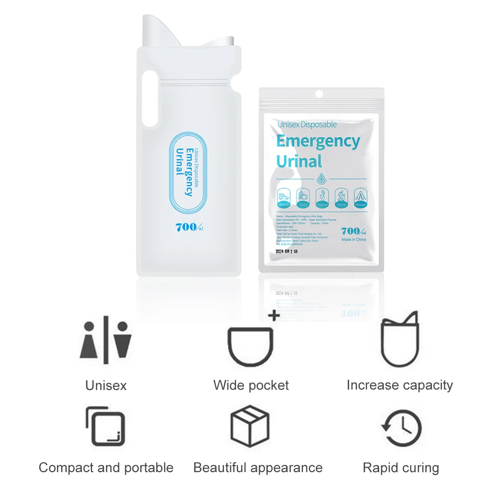 4pcs 700ml Emergency Portable Car Urine Bag Vomit Bags Mini Mobile Toilets Handy Unisex Disposable Urinal Toilet Bag
4pcs 700ml Emergency Portable Car Urine Bag Vomit Bags Mini Mobile Toilets Handy Unisex Disposable Urinal Toilet Bag