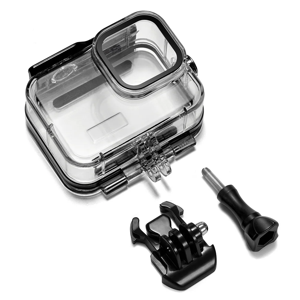 Useful Waterproof Case Camera Case 1pcs 60 Meters ABS+PC Protective Case For Hero8/9 Waterproof Case/filter
Useful Waterproof Case Camera Case 1pcs 60 Meters ABS+PC Protective Case For Hero8/9 Waterproof Case/filter