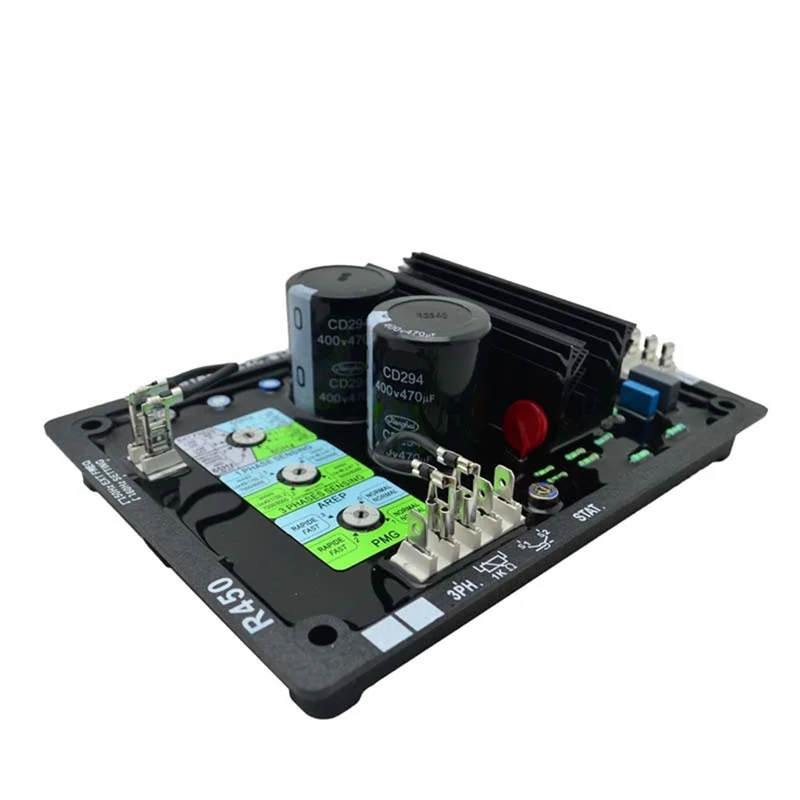 AVR R450 Automatic Voltage Regulator Avr Generator Brushless 3 Phase Stabilizer for Power Alternator Spare Part
AVR R450 Automatic Voltage Regulator Avr Generator Brushless 3 Phase Stabilizer for Power Alternator Spare Part