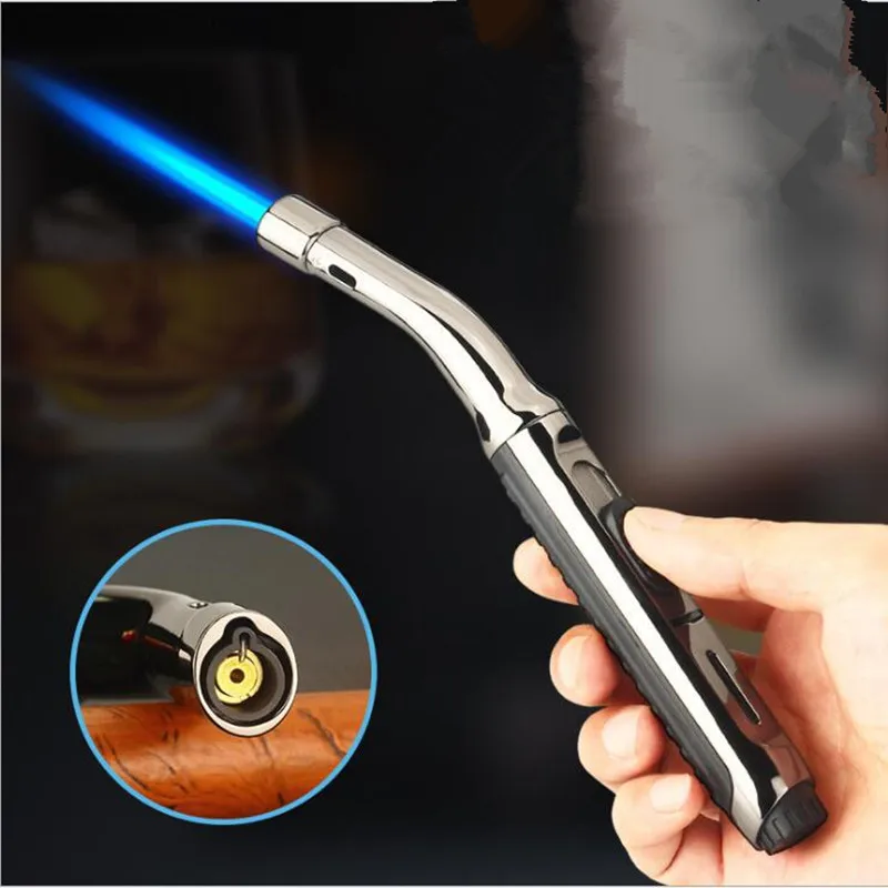 Metal Welding Gun Lighter Windproof Turbine Torch Lighter Jet Flame Outdoor BBQ Kitchen Baking Gas Lighter Cigar Portable Tool
Metal Welding Gun Lighter Windproof Turbine Torch Lighter Jet Flame Outdoor BBQ Kitchen Baking Gas Lighter Cigar Portable Tool