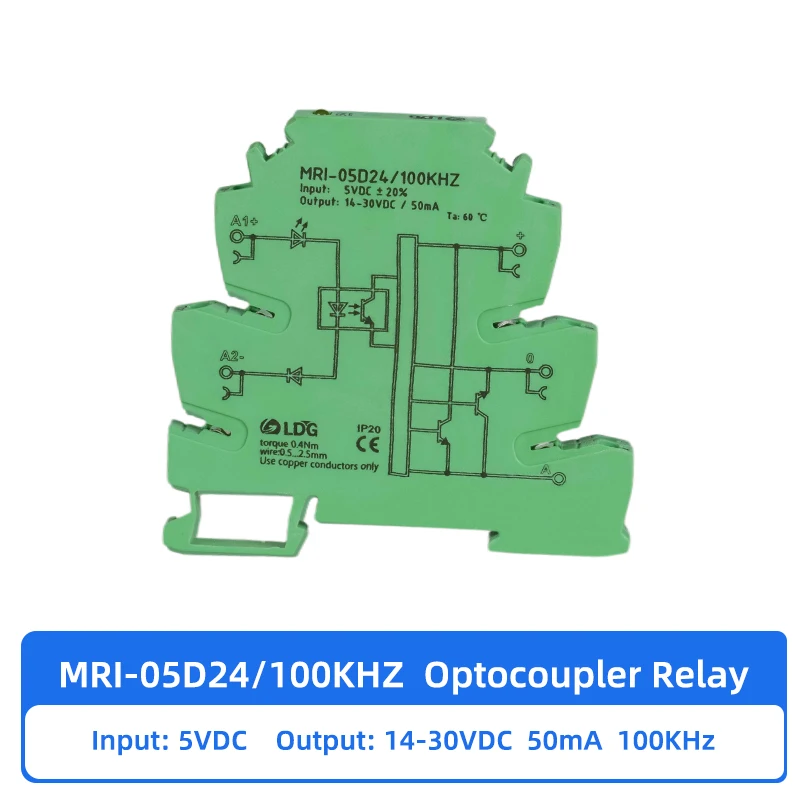 MRI-05D24 100 кГц ПЛК светодиодное оптопара реле 5 В постоянного тока 8 мА входной выход 14-30 В постоянного тока 50 мА интерфейс релейный модуль напряжения DIN для автоматизации
MRI-05D24 100 кГц ПЛК светодиодное оптопара реле 5 В постоянного тока 8 мА входной выход 14-30 В постоянного тока 50 мА интерфейс релейный модуль напряжения DIN для автоматизации