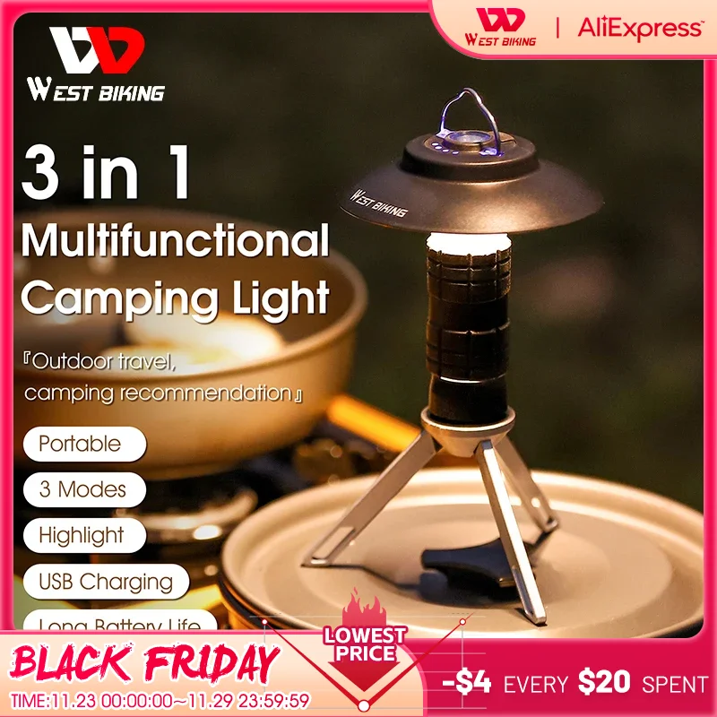 WEST BIKING Portable Camping Light Outdoor Waterproof USB Charging LED Flashlight With Magnetic Hanging Tent Light Hiking Light
WEST BIKING Portable Camping Light Outdoor Waterproof USB Charging LED Flashlight With Magnetic Hanging Tent Light Hiking Light