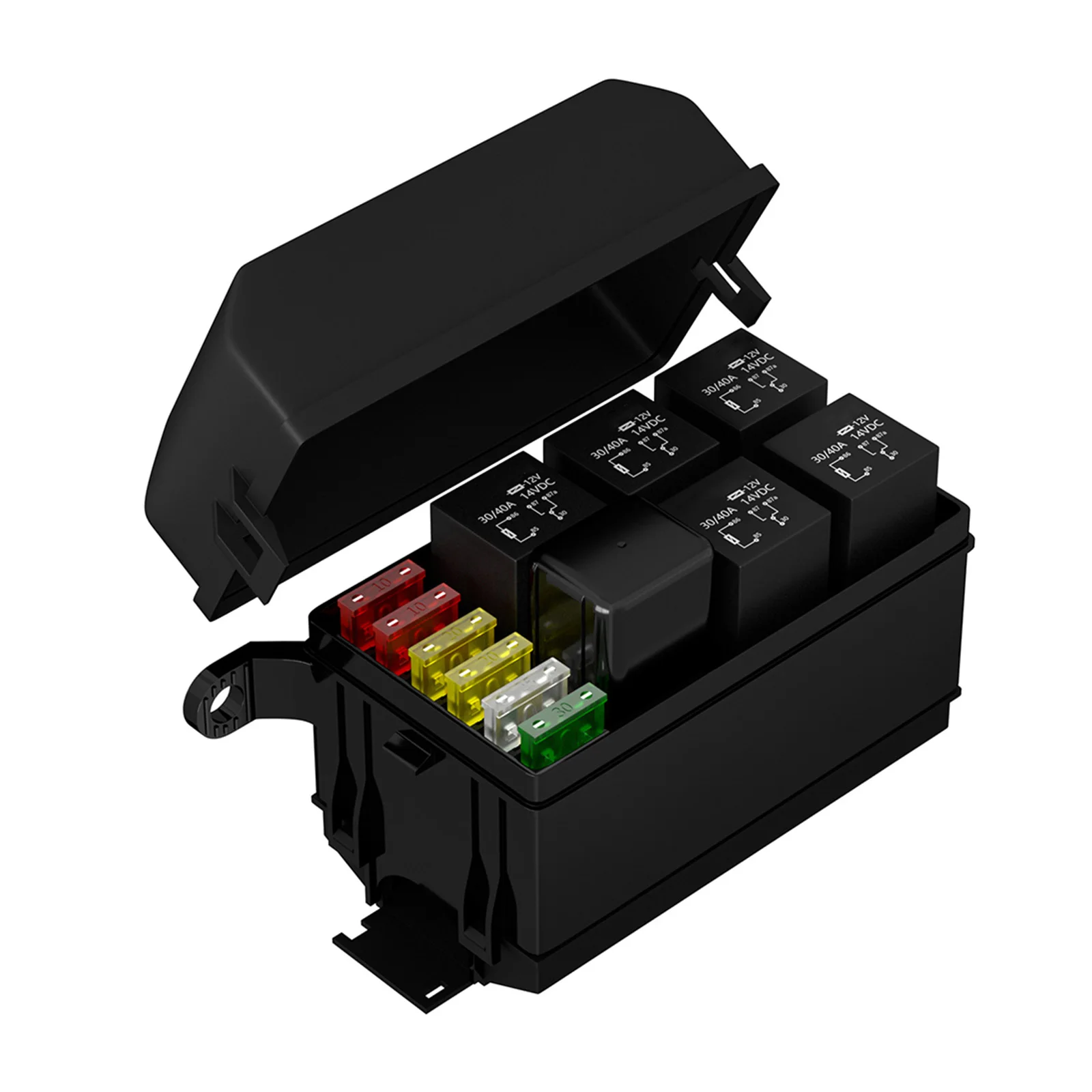 Fuse12V Relay Box Accessories Car Fuse Box Car Retrofit Socket Junction Box Kit Relay Block Relay Parts Components
Fuse12V Relay Box Accessories Car Fuse Box Car Retrofit Socket Junction Box Kit Relay Block Relay Parts Components