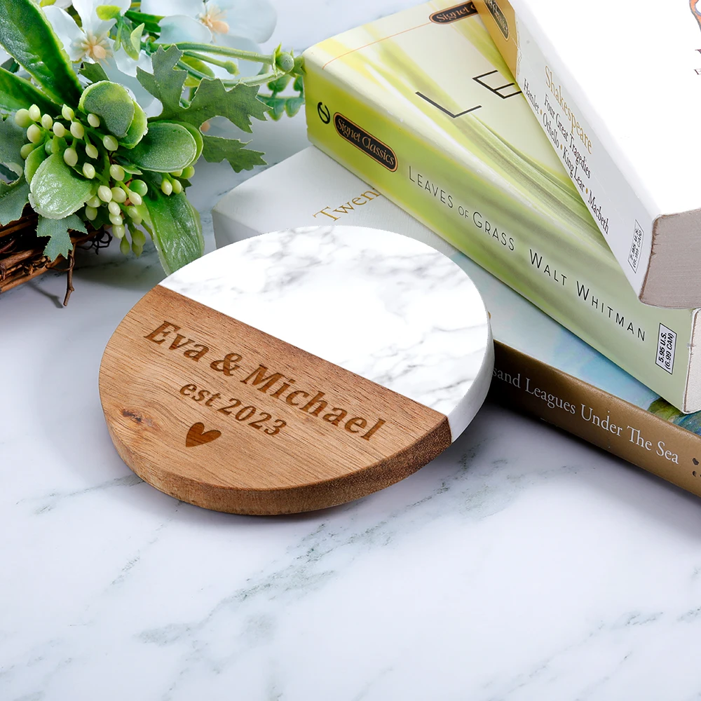 Custom Name Wood Coffee Mugs Coasters Personalized Date Tea Coaster for Family Best Friend Couple Home Souvenir Coasters Plates
Custom Name Wood Coffee Mugs Coasters Personalized Date Tea Coaster for Family Best Friend Couple Home Souvenir Coasters Plates