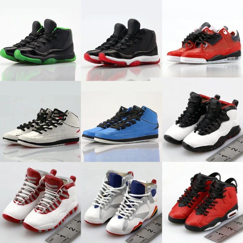 1/6 Scale Fashion Casual Sport Shoes Lace-Up Sneakers High Top Basketball Shoes Model Toys for 12'' Action Figures Dolls Gifts
1/6 Scale Fashion Casual Sport Shoes Lace-Up Sneakers High Top Basketball Shoes Model Toys for 12'' Action Figures Dolls Gifts