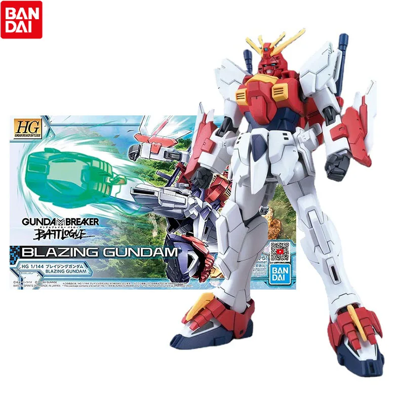 Bandai Genuine Gundam Model Kit Anime Figure HG 1/144 Blazing Gundam Collection Gunpla Anime Action Figure Toys for Children
Bandai Genuine Gundam Model Kit Anime Figure HG 1/144 Blazing Gundam Collection Gunpla Anime Action Figure Toys for Children