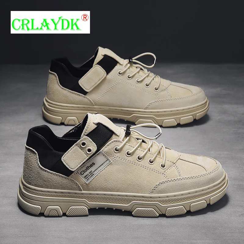 Кроссовки CRLAYDK мужские кожаные, низкие кеды, повседневная обувь, удобные нескользящие, дышащие, для вождения, мокасины
Кроссовки CRLAYDK мужские кожаные, низкие кеды, повседневная обувь, удобные нескользящие, дышащие, для вождения, мокасины
