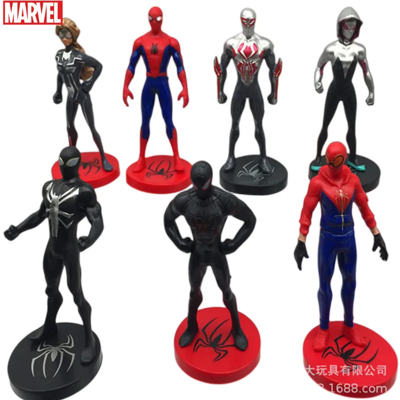 7pcs Marvel Anime Figures Spiderman Dolls Avenger Heros Pvc Cake Car Decoration Model Iron Man Hulk Doll Toy Kids Birthday Gifts
7pcs Marvel Anime Figures Spiderman Dolls Avenger Heros Pvc Cake Car Decoration Model Iron Man Hulk Doll Toy Kids Birthday Gifts