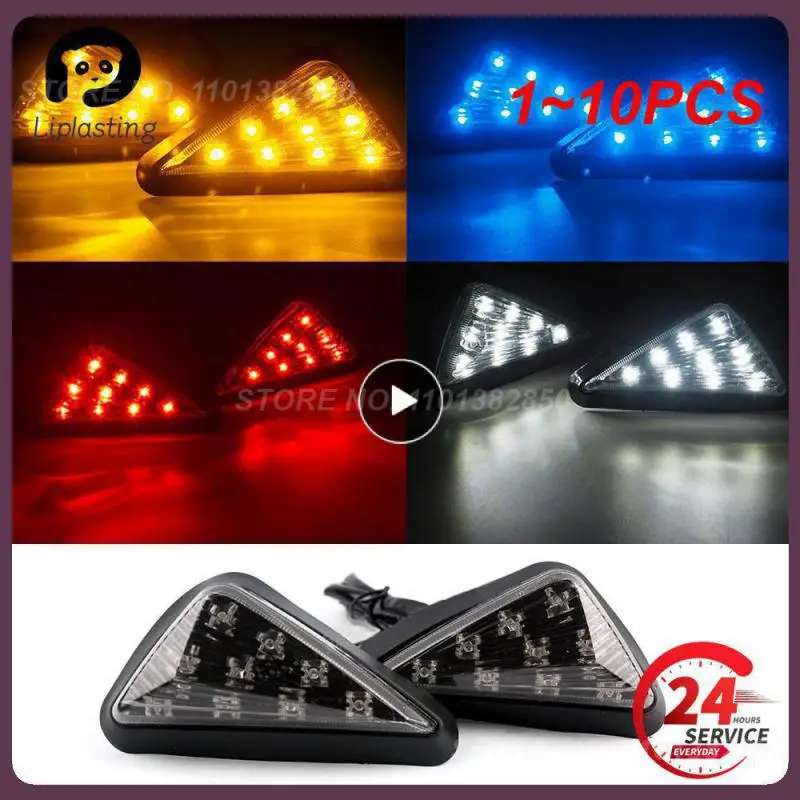 1 ~ 10 шт. дымчатый треугольник, устанавливаемый на заподлицо, искусственный сигнал, фонарь поворота, поворотная лампа для мотоцикла
1 ~ 10 шт. дымчатый треугольник, устанавливаемый на заподлицо, искусственный сигнал, фонарь поворота, поворотная лампа для мотоцикла