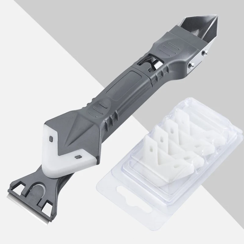 5 in1 Silicone Remover Sealant Smooth Scraper Caulk Finisher Grout Kit Tools Floor Mould Removal Hand Tools Set Accessories
5 in1 Silicone Remover Sealant Smooth Scraper Caulk Finisher Grout Kit Tools Floor Mould Removal Hand Tools Set Accessories