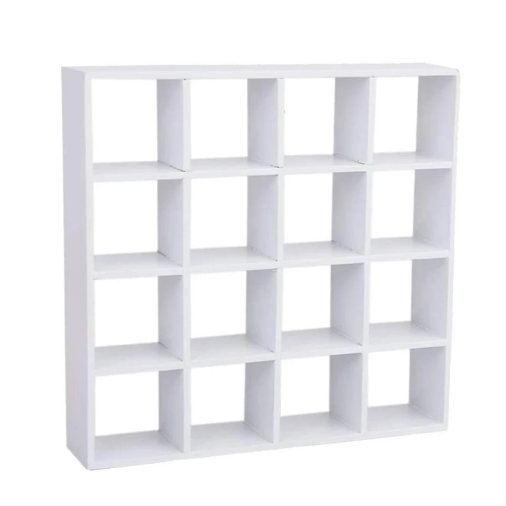 Mini Shelf Wooden 1 12 Scale Decoration Miniature Stuff Storage Racks Room Adornment 16-grid Rack Model for Scene Layout
Mini Shelf Wooden 1 12 Scale Decoration Miniature Stuff Storage Racks Room Adornment 16-grid Rack Model for Scene Layout