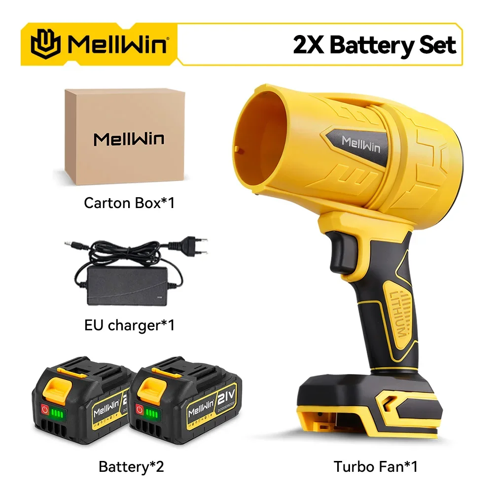 MELLWIN Турбовентилятор 300000 об/мин для Makita 18В
MELLWIN Турбовентилятор 300000 об/мин для Makita 18В