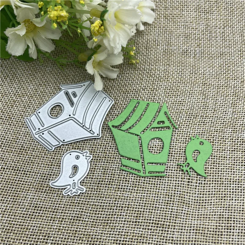 Bird House lace Metal cutting dies mold Round hole label tag Scrapbook paper craft knife mould blade punch stencils dies
Bird House lace Metal cutting dies mold Round hole label tag Scrapbook paper craft knife mould blade punch stencils dies
