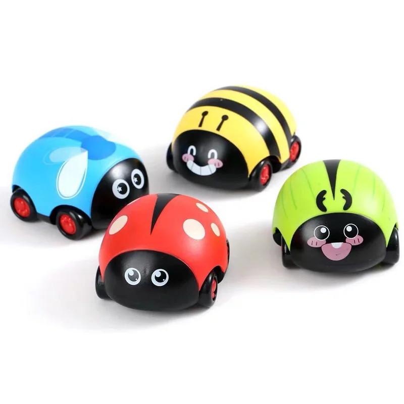 4Pcs/set Cartoon Inertia Trolley Insects Pull Back Car Children Baby Funny Toys Insect Car Model Education Learning Toy For Boy
4Pcs/set Cartoon Inertia Trolley Insects Pull Back Car Children Baby Funny Toys Insect Car Model Education Learning Toy For Boy