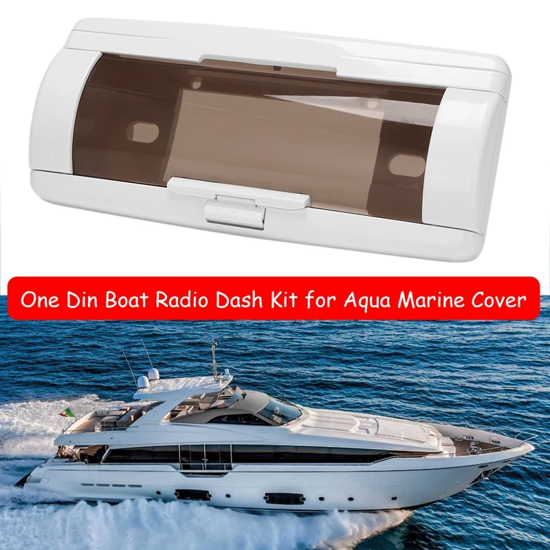 1 Din Boat Radio Dash Kit For Aqua Marine Cover Up Automatic Door Vessels CD Waterproof Pocket Fascia Frame
1 Din Boat Radio Dash Kit For Aqua Marine Cover Up Automatic Door Vessels CD Waterproof Pocket Fascia Frame