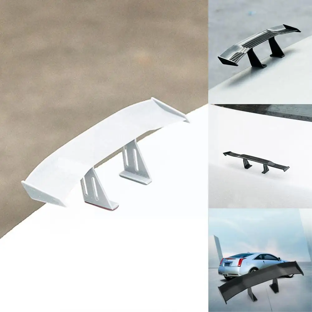 Universal Car Styling Tail Wing Decoration Model Black Rear Look Spoiler Car Racing White Small Part Mini Twill Decoration L3g9
Universal Car Styling Tail Wing Decoration Model Black Rear Look Spoiler Car Racing White Small Part Mini Twill Decoration L3g9