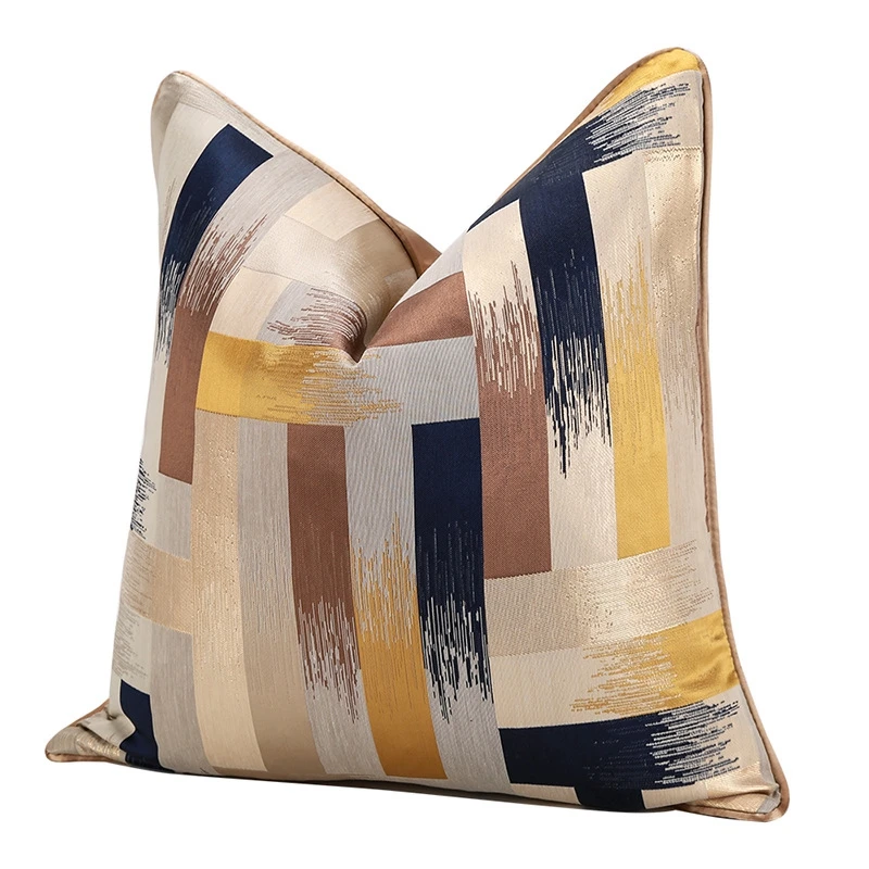 Light Luxury Simple Jacquard Cushion Cover Geometric Patchwork Pattern Decorative Pillows Bedroom Sofa Bay Window Pillowcase
Light Luxury Simple Jacquard Cushion Cover Geometric Patchwork Pattern Decorative Pillows Bedroom Sofa Bay Window Pillowcase