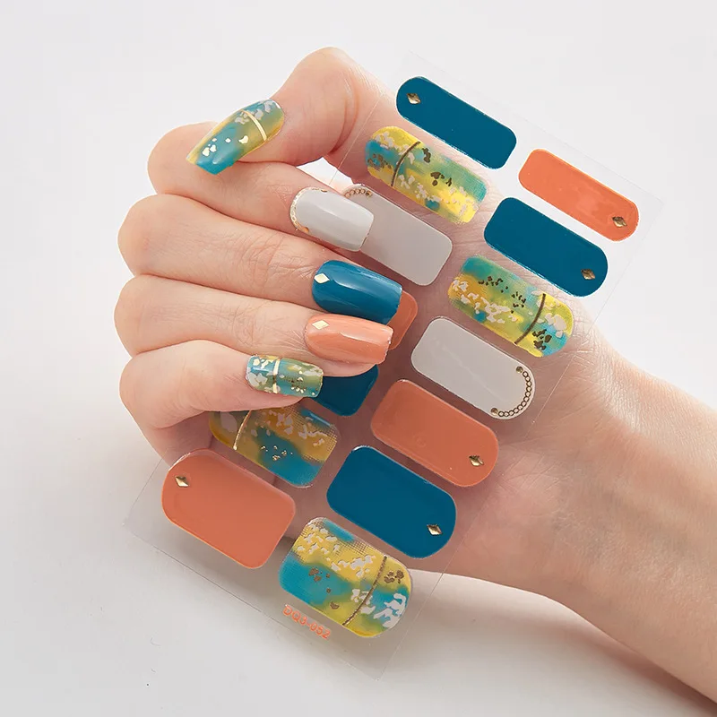 New Fashionable Elegant Style Nail Art Stickers Collection Manicure DIY Nail Polish Strips Wraps for Party Decor Wholesale
New Fashionable Elegant Style Nail Art Stickers Collection Manicure DIY Nail Polish Strips Wraps for Party Decor Wholesale
