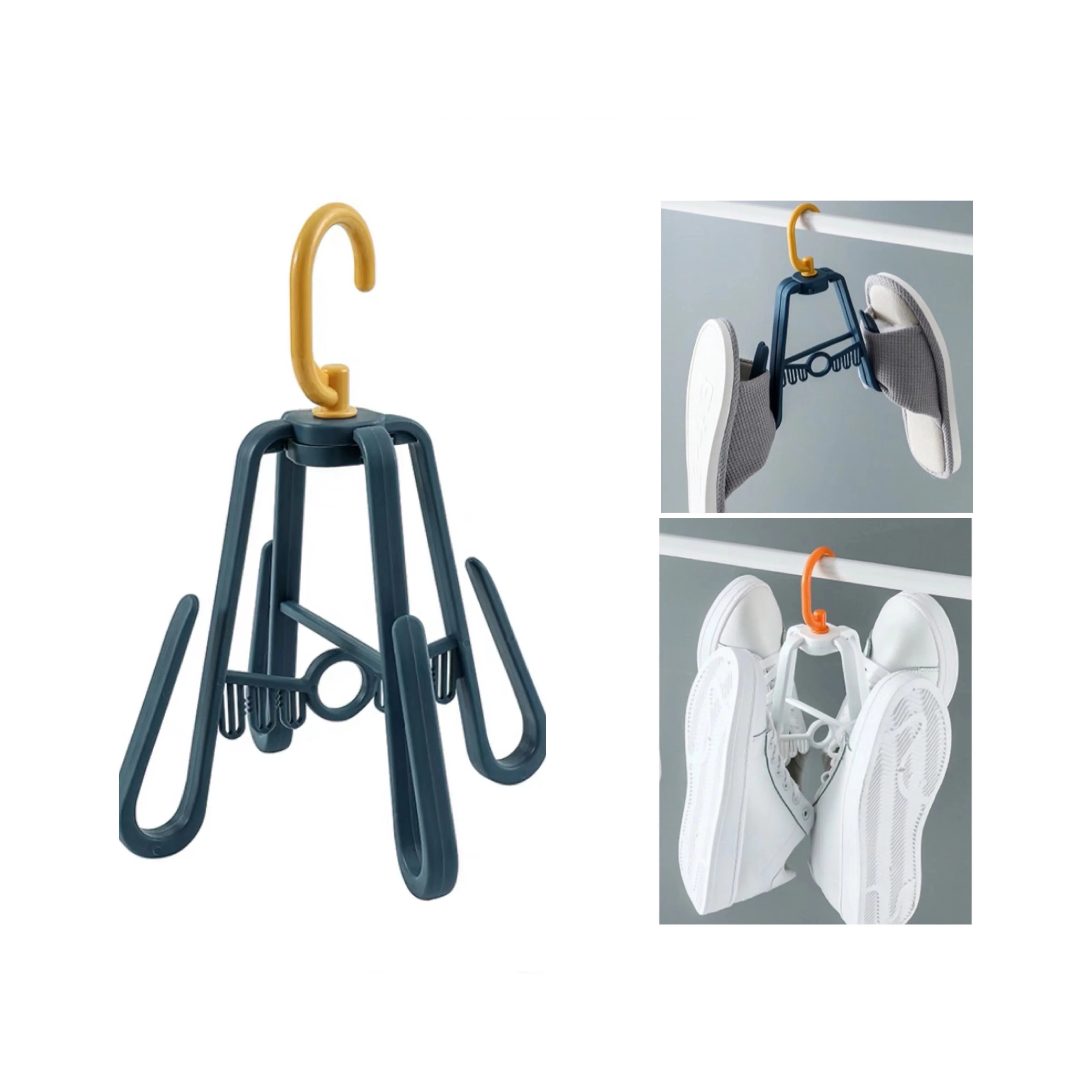 Shoe Organizer and Storage Multifuntion Shoes Hanging Rack Foldable Drying Hanger Rotatable Shoe Rack To Save Space Hook Shelf
Shoe Organizer and Storage Multifuntion Shoes Hanging Rack Foldable Drying Hanger Rotatable Shoe Rack To Save Space Hook Shelf