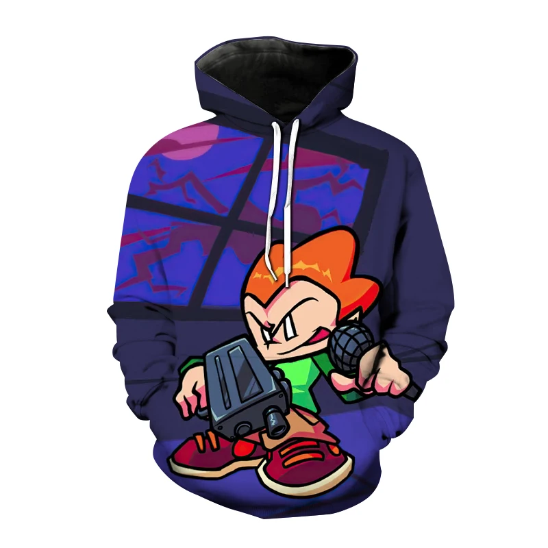 Anime Hoodie Friday Night Funkin 3d Print Streetwear Women Sweatshirt Men Fashion Oversized Hoodies Teens Boys Girls Tracksuit
Anime Hoodie Friday Night Funkin 3d Print Streetwear Women Sweatshirt Men Fashion Oversized Hoodies Teens Boys Girls Tracksuit