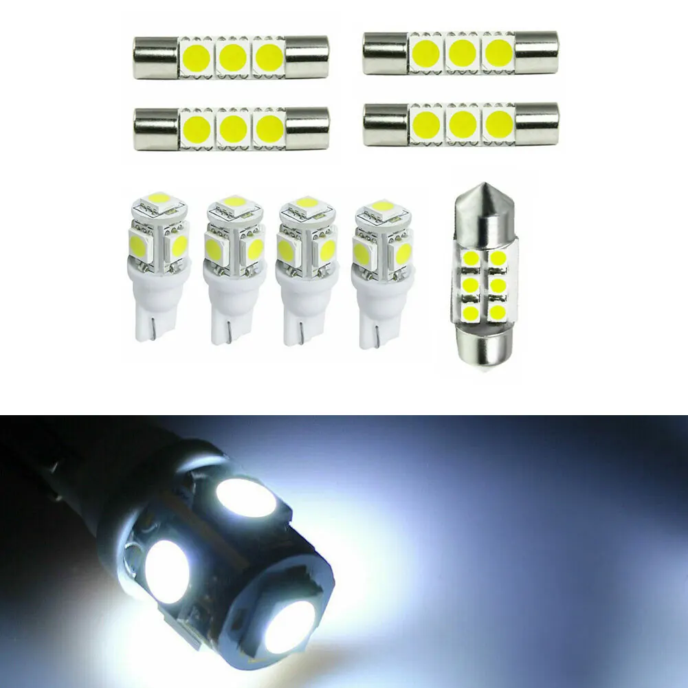 Kit Interior Lights 360 Degree 9pcs Car Accessories License Plate Light Low Temperature Ultra Bright Brand New
Kit Interior Lights 360 Degree 9pcs Car Accessories License Plate Light Low Temperature Ultra Bright Brand New