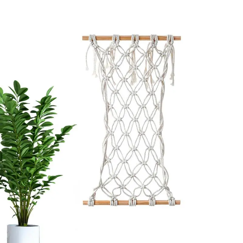 Hand-woven Storage Rack Boho Hanging Vegetable Holder Bag Fruit Cotton Storage Net INS Rack Kitchen Fruit And Vegetable Net Bag
Hand-woven Storage Rack Boho Hanging Vegetable Holder Bag Fruit Cotton Storage Net INS Rack Kitchen Fruit And Vegetable Net Bag