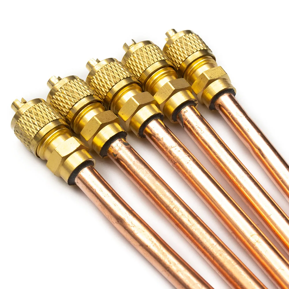 Refrigeration Maintenance Valve Golden Refrigerators Set 5Pcs Air Conditioner Copper Copper Tube Filling Parts
Refrigeration Maintenance Valve Golden Refrigerators Set 5Pcs Air Conditioner Copper Copper Tube Filling Parts