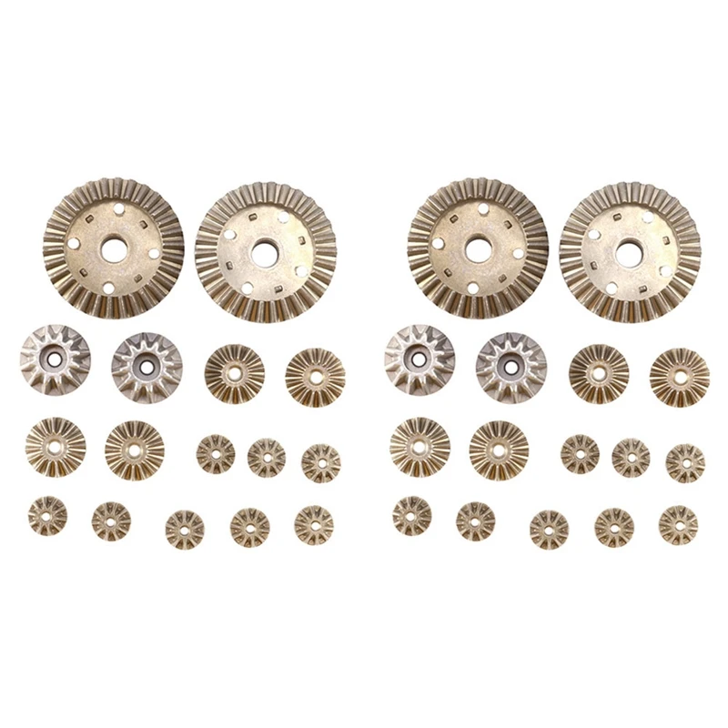 2Set 12T 24T 30T Motor Driving Gear Metal Front Rear Differential Gear Upgrade Repair Parts For Wltoys 12428 12423 12429
2Set 12T 24T 30T Motor Driving Gear Metal Front Rear Differential Gear Upgrade Repair Parts For Wltoys 12428 12423 12429