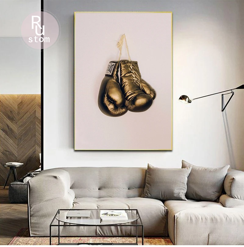 Sport Boxing Canvas Painting Boxing Gloves Poster Print Gold Wall Art Poster Wall Decor Vintage School Encouragement Gift
Sport Boxing Canvas Painting Boxing Gloves Poster Print Gold Wall Art Poster Wall Decor Vintage School Encouragement Gift