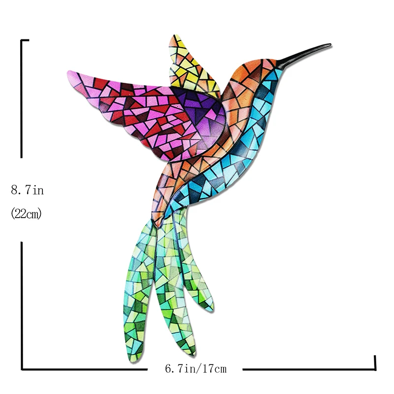 Metal Hummingbird Wall Art Decor Beautiful Vintage Sculptures Ornament for Home Patio Garden PR Sale
Metal Hummingbird Wall Art Decor Beautiful Vintage Sculptures Ornament for Home Patio Garden PR Sale