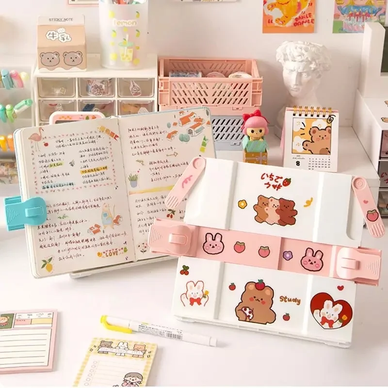 Ins Kawaii Adjustable Book Stand Holder for Reading Desktop Reading Rack Book Stand Bookshelf Cute Reading Book Shelf Student
Ins Kawaii Adjustable Book Stand Holder for Reading Desktop Reading Rack Book Stand Bookshelf Cute Reading Book Shelf Student