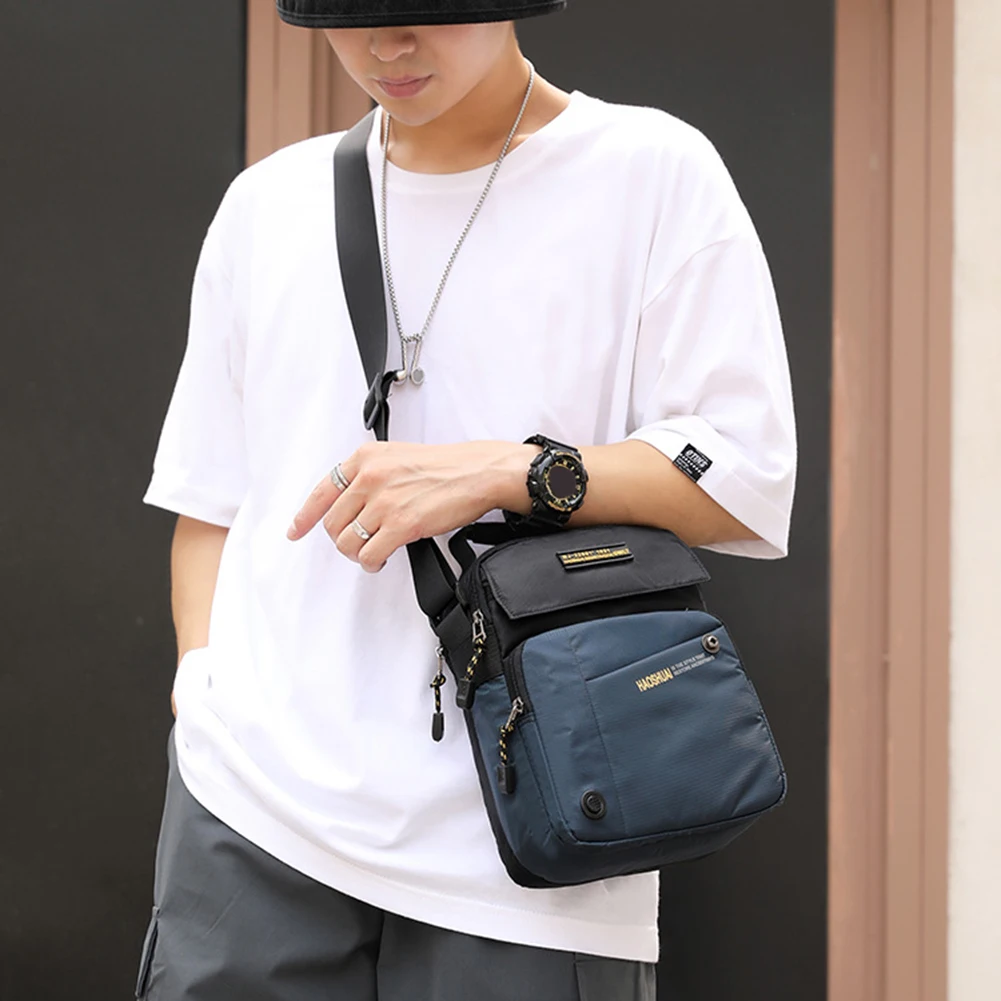 Men Casual Shoulder Bag Adjustable Nylon Shoulder Packs Portable Lightweight High Capacity Waterproof Outdoor Sports Accessories
Men Casual Shoulder Bag Adjustable Nylon Shoulder Packs Portable Lightweight High Capacity Waterproof Outdoor Sports Accessories