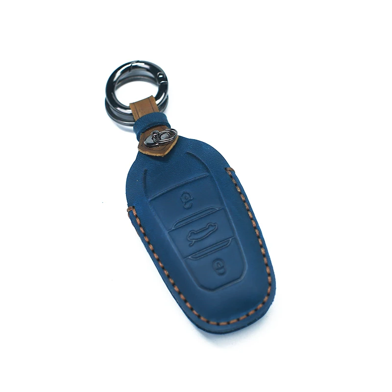 High-quality Handmade Leather Car Key Case Key Chain Bag for Citroen 408 C5 4008 508 5008 Car Accessories
High-quality Handmade Leather Car Key Case Key Chain Bag for Citroen 408 C5 4008 508 5008 Car Accessories