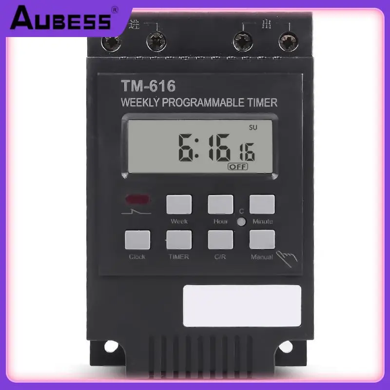 Control Time Switch Programmable Tm616 Switch Relay Digital Timer 30a Timer Switch Weekly Programmable Timer Free Shipping 30amp
Control Time Switch Programmable Tm616 Switch Relay Digital Timer 30a Timer Switch Weekly Programmable Timer Free Shipping 30amp