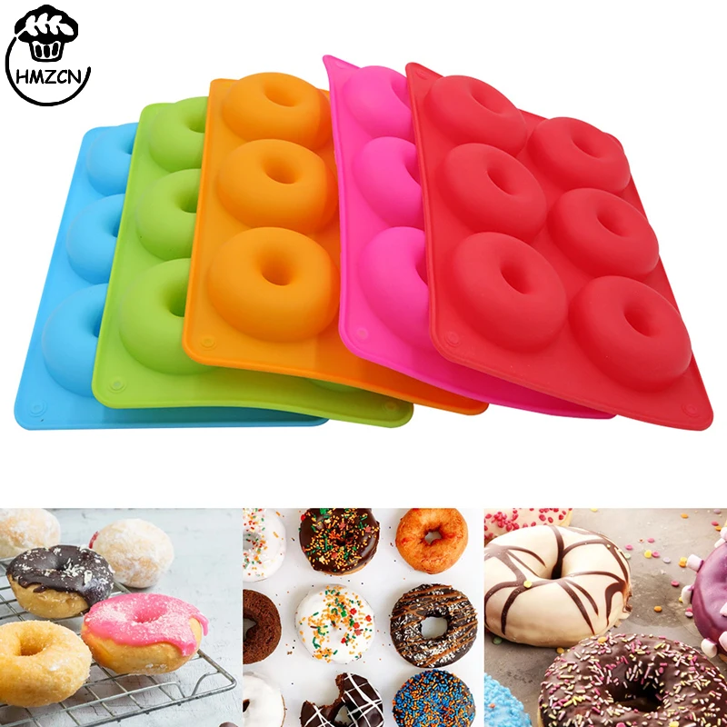 6 Cavity Donut Pan Non-Stick Silicone Donut Mold Bagel Doughnuts Pan for Baking In Clearance Easy Clean and Dishwasher Microwave
6 Cavity Donut Pan Non-Stick Silicone Donut Mold Bagel Doughnuts Pan for Baking In Clearance Easy Clean and Dishwasher Microwave