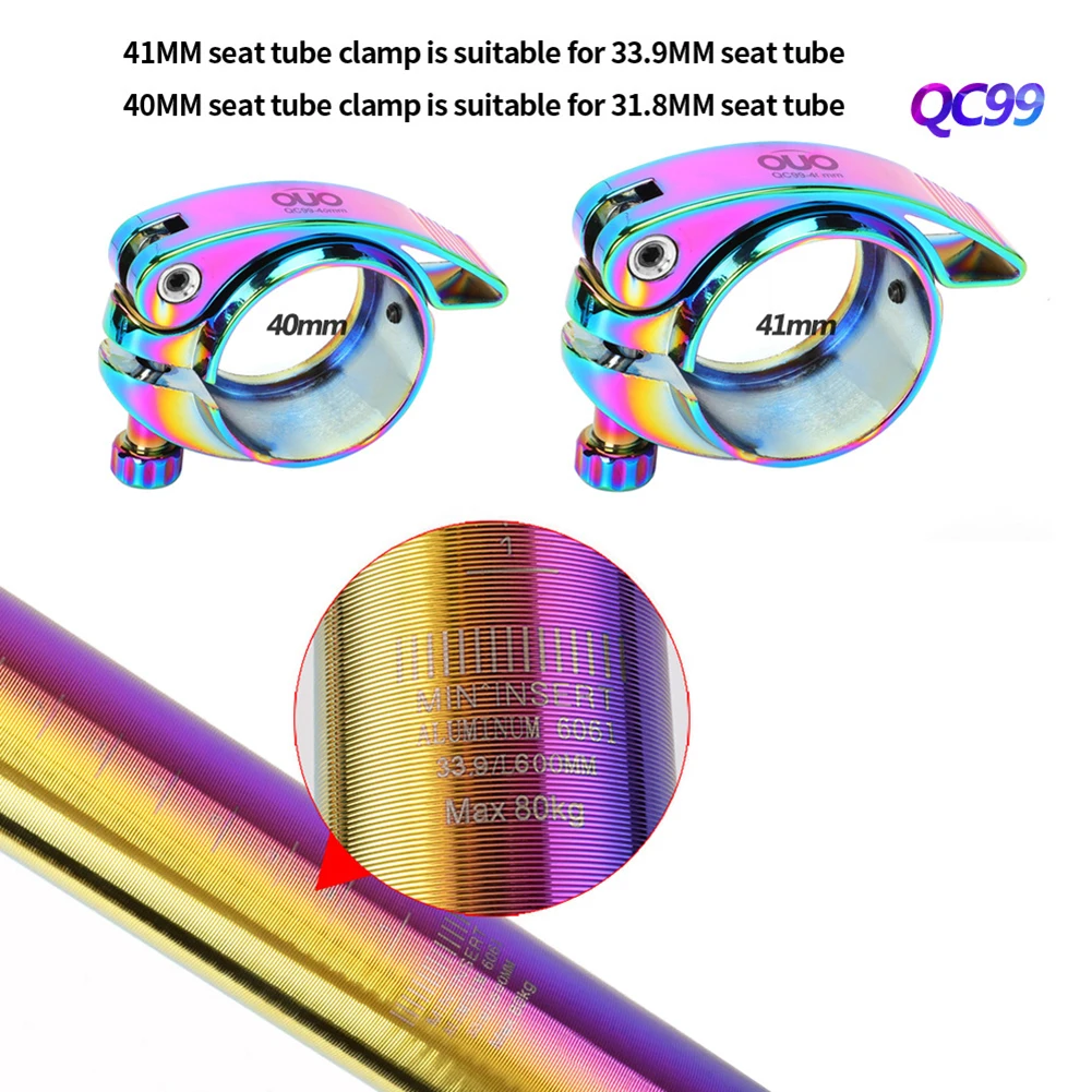 Folding Bike Bicycle 40mm/41mm Quick Release Seatpost Clamp Aluminum Alloy For Dahon SP8 SP9 Bicycle Seatpost Clamp Parts
Folding Bike Bicycle 40mm/41mm Quick Release Seatpost Clamp Aluminum Alloy For Dahon SP8 SP9 Bicycle Seatpost Clamp Parts