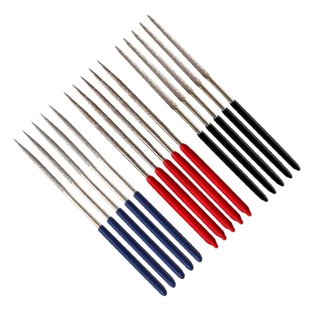 15PCS Round Diamond Needle Files Cutting Repair For Stone Ceramic Glass 140mm Gem Stone Hardened Steel Jewelry Accessories
15PCS Round Diamond Needle Files Cutting Repair For Stone Ceramic Glass 140mm Gem Stone Hardened Steel Jewelry Accessories