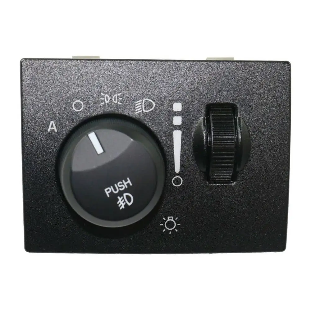 

Headlight Switch Headlamp Fog Light Control Button 68019789ae Compatible For 05-12 Chrysler 300 Dodge Challenger