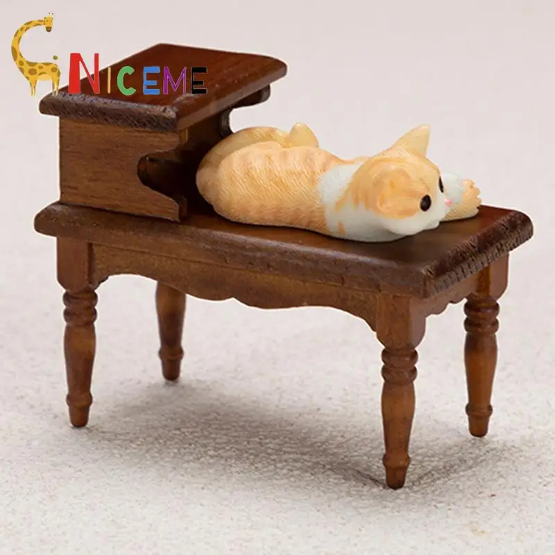 1/12 Dollhouse Wooden Table Model Miniature Double Layer Tea Table DIY Doll House Decor Furniture Accessories
1/12 Dollhouse Wooden Table Model Miniature Double Layer Tea Table DIY Doll House Decor Furniture Accessories