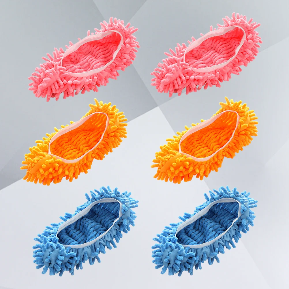 6 Pcs Floor Mops Floor Cleaning Slippers Mop Slippers Mopping Foot Socks Slippers Sweeping Slippers Shoe Cover
6 Pcs Floor Mops Floor Cleaning Slippers Mop Slippers Mopping Foot Socks Slippers Sweeping Slippers Shoe Cover
