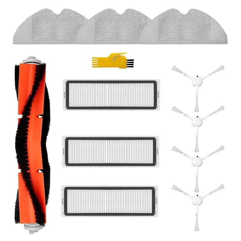 Accessory Kit For Xiaomi XM200022 Dreame F9 Robot Vacuum Cleaner Mop Cloth HEPA Filter Side / Main Brush Spare Parts
Accessory Kit For Xiaomi XM200022 Dreame F9 Robot Vacuum Cleaner Mop Cloth HEPA Filter Side / Main Brush Spare Parts
