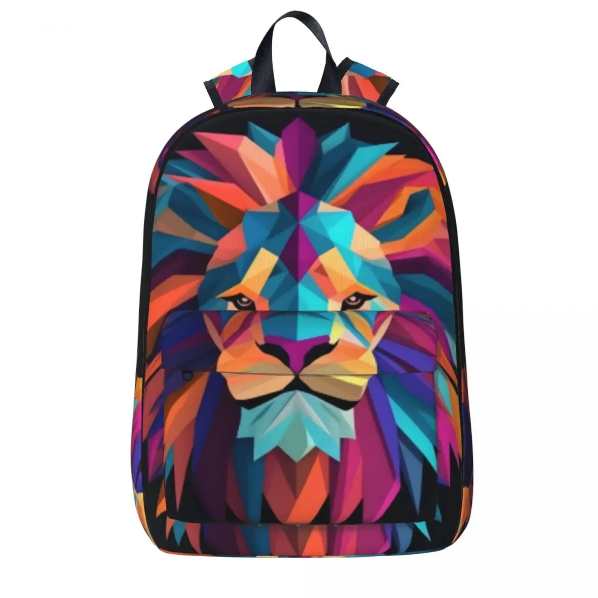Lion Backpack Women Abstract Colorful Paper Art Soft Backpacks Polyester Modern High School Bags Travel Colorful Rucksack
Lion Backpack Women Abstract Colorful Paper Art Soft Backpacks Polyester Modern High School Bags Travel Colorful Rucksack