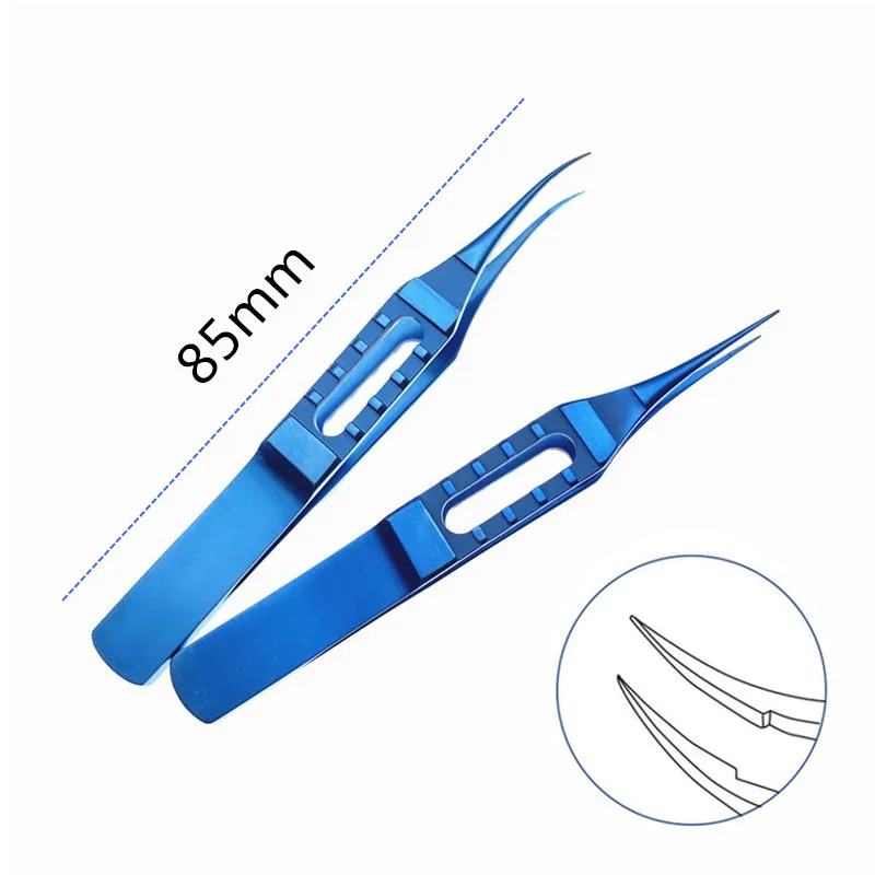 1pcs Titanium Forcep Ophthalmic Toothless Tying forceps straight/Curved tweezers ophthalmic surgical instrument
1pcs Titanium Forcep Ophthalmic Toothless Tying forceps straight/Curved tweezers ophthalmic surgical instrument