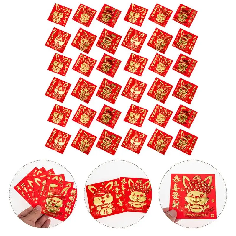 66pcs Chinese New Year Red Envelopes Folding Money Envelopes Mixed Style Red Envelope For The Year Of The Rabbit In 2023
66pcs Chinese New Year Red Envelopes Folding Money Envelopes Mixed Style Red Envelope For The Year Of The Rabbit In 2023